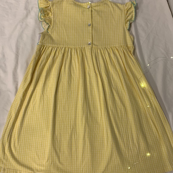 SERENDIPITY Shrimp & Grits Kids Lemons Dress. Size.8 - Picture 5 of 9